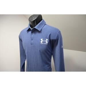 Under Armour Golf Polo HeatGear Saudi Arabia Long Sleeve Shirt Mens Size Large